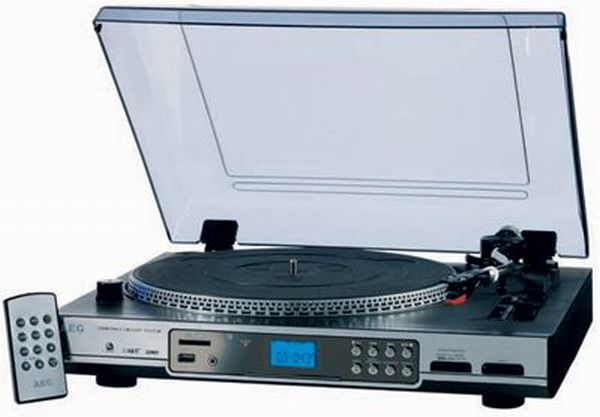 Tourne-disque avec p
